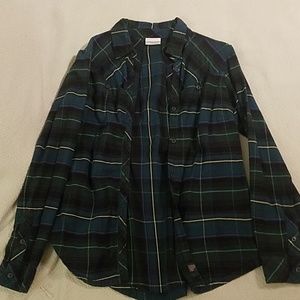 Columbia Flannel Button Down Shirt
